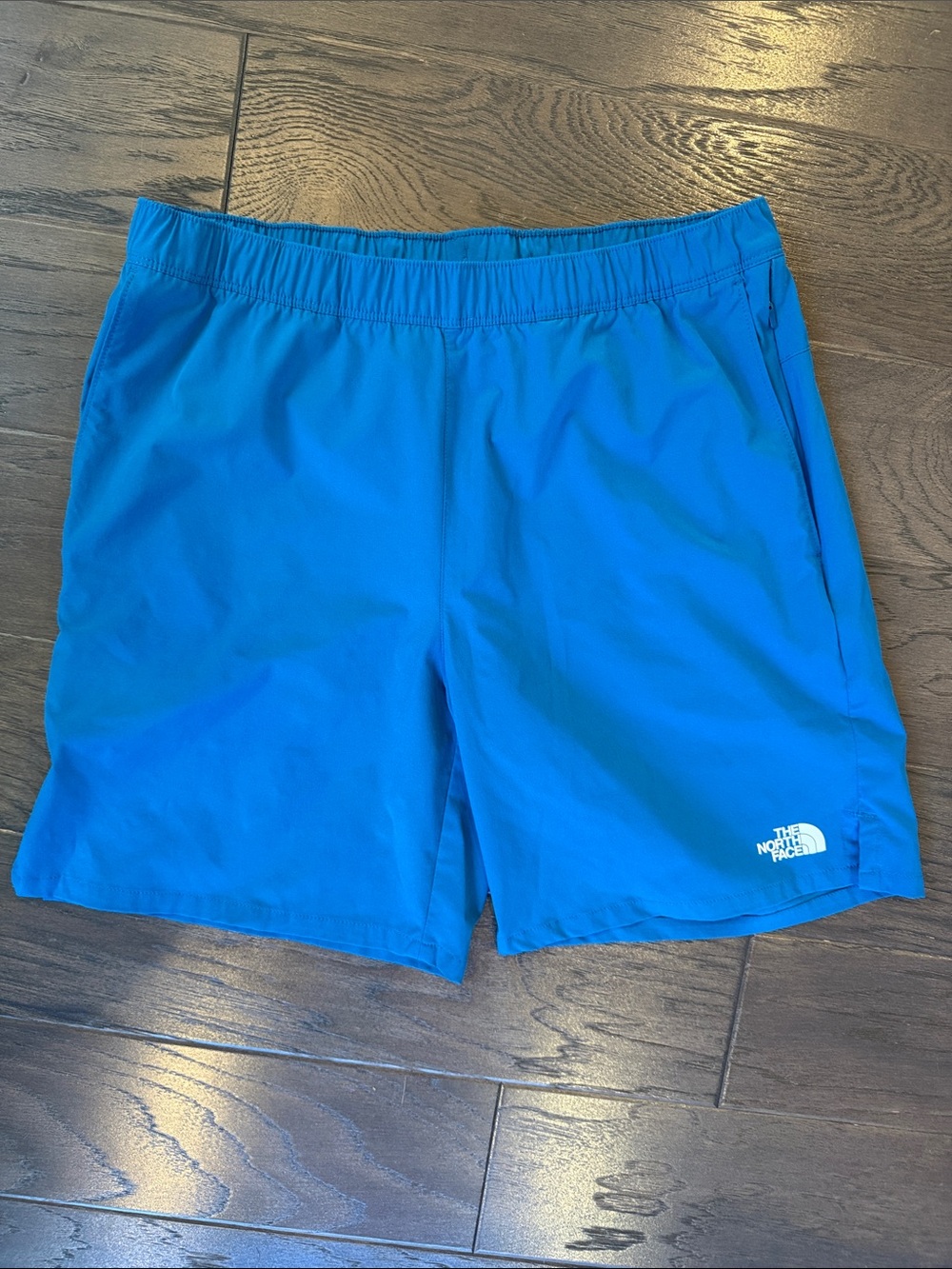 The North Face Bright Blue Men's Athletic Shorts